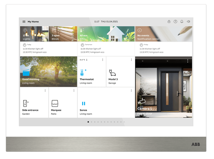 H8237-4W - Indoor station door communication by ABB