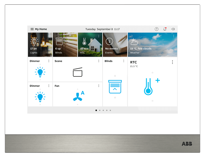 H8236-5W - Indoor station door communication by ABB