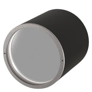 MV500 protective lens barrel IR degree of protection IP67 for MV500 devices face plate: IR /glass enclosure: metal for lens length without/with built-in ring light 48.5 mm/23.9 mm for lens width without/with built-in ring light 60.4 mm/41.6 mm suitable for lenses (MLFB): 6GF9001-1BL01 - Image 3