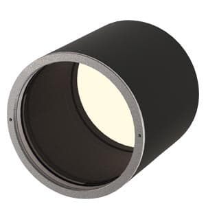 MV500 protective barrel IRUVcut degree of protection IP67 for MV500 devices face plate: IRUVcut / glass enclosure: metal for lens length without/with built-in ring light 48.5 mm/23.9 mm for lens width without/with built-in ring light 60.4 mm/41.6 mm suitable for lenses (MLFB): 6GF9001-1BL01 - Image 3