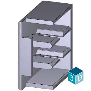 End cap for pin busbars 2-3-phase - Image 2