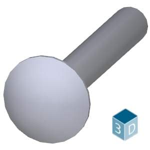 Truss-head screw DIN 603 - Image 2