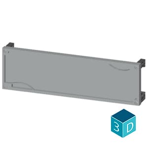 ALPHA 160 DIN assembly kit front cover for unequipped panel H = 150 mm - Image 3