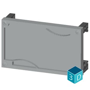 ALPHA 160 DIN assembly kit front cover for unequipped panel H = 150 mm - Image 3