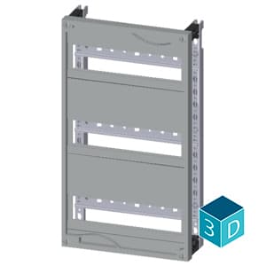 ALPHA 400 DIN quick assembly kit for modular installation devices tier spacing 150 mm H=450 - Image 3