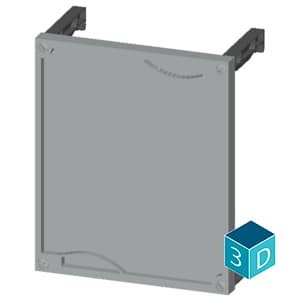 ALPHA 400/630/1250 DIN assembly kit unequipped section cover H=300 W=250 - Image 3