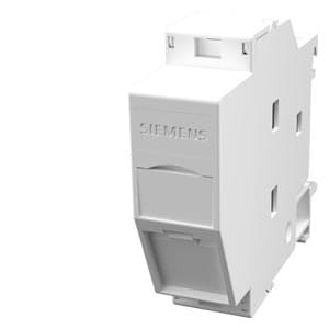 IE FC Keystone RJ45 4 x 2 RJ45 outlet that can be assembled in the field; 8-pole; Cat6A; metal enclosure; FC fast connection method; for assembly on DIN rail and 19" panel; 1 pack = 1 unit. - Image 3