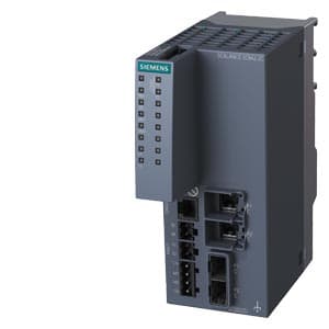 SCALANCE SC642-2C Industrial Security Appliance; For protection of devices and networks in discrete manufacturing and the process industry for protection of the industrial communication with firewall and VPN; Further functions: address conversion (NAT/NAPT); Connection to SINEMA RC; 2x combo port electrical or optical; 10/100/1000 Mbit/s RJ45 or 100 Mbit/s SFP or 1000 Mbit/s SFP. - Image 3