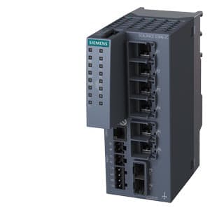 SCALANCE SC646-2C Industrial Security Appliance; For protection of devices and networks in discrete manufacturing and the process industry for protection of the industrial communication with firewall and VPN; Further functions: address conversion (NAT/NAPT); Connection to SINEMA RC; 4x ports electrical 10/100/1000 Mbit/s RJ45 and 2x combo port electrical or optical; 10/100/1000 Mbit/s RJ45 or 100 Mbit/s SFP or 1000 Mbit/s SFP. - Image 3