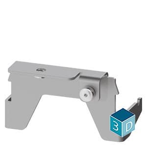 holding plate DIN rail for SCALANCE XF204G for mounting on DIN rail - Image 3