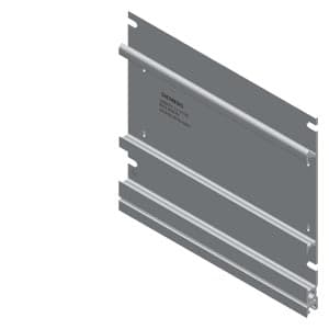 SIMATIC xN 4100; rack 257 mm (approx. 9.6 inch) made of aluminum; for holding a bus module with 9 slots or for use with U-connectors with max. 7 modules (equivalent to 9 slots); S7-1500 U-connectors must be ordered separately - Image 3