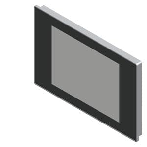 SIMATIC IFP1500 V2 Extended 4:3 15" multi-touch display (4:3) with 1024x768 pixel resolution; built-in unit for 24 V DC; DisplayPort; can be placed up to 100 m away HDBaseT; USB on the rear side; neutral design - Image 2