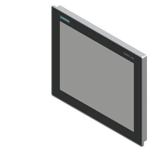 SIMATIC IFP1900 V2 Standard 5:4 19" multi-touch display (5:4) with 1280x1024 pixel resolution; built-in unit for 24 V DC; display port/DVI interface; including DP/USB cable 1.8 m; USB on the rear side; standard Siemens design - Image 2