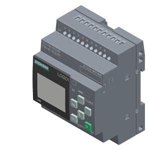 SIPLUS LOGO! 12/24RCE based on 6ED1052-1MD08-0BA2 with conformal coating -25...+60 °C startup -20 °C . logic module display power supply / I/O: 12/ 24 V DC/relay - Image 3