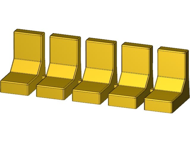 Touch protection yellow for unassigned connections for pin busbars according to UL 508 - Image 3