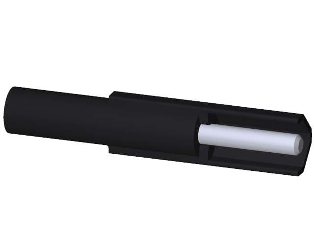 Handle coupler for residual current miniature circuit breaker D=70 mm for mounting additional components (1 set=5 units in poly bag) - Image 3