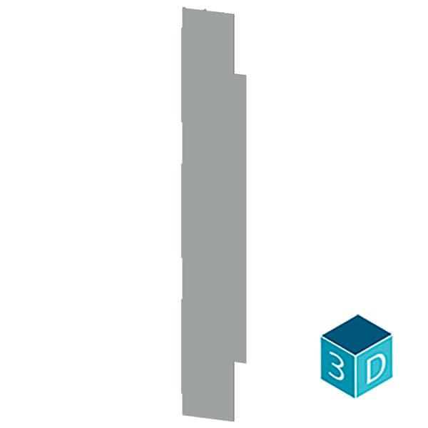 ALPHA 160 DIN partition plastic vertical - Image 3