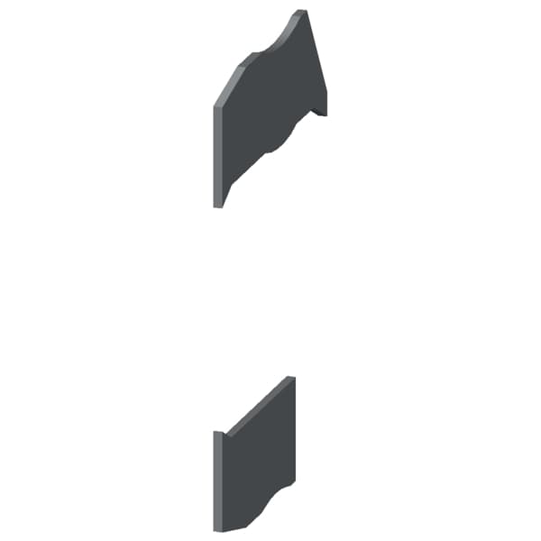 Cover segment for through-type terminals 2.5 mm² - Image 2