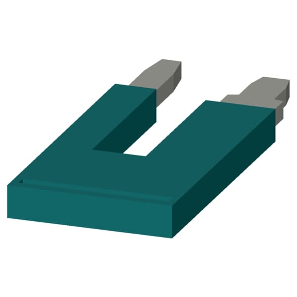 Reducing comb to connect spring-loaded terminals 10 mm² to spring-l. term. 2.5 mm² or 4 mm² - Image 2
