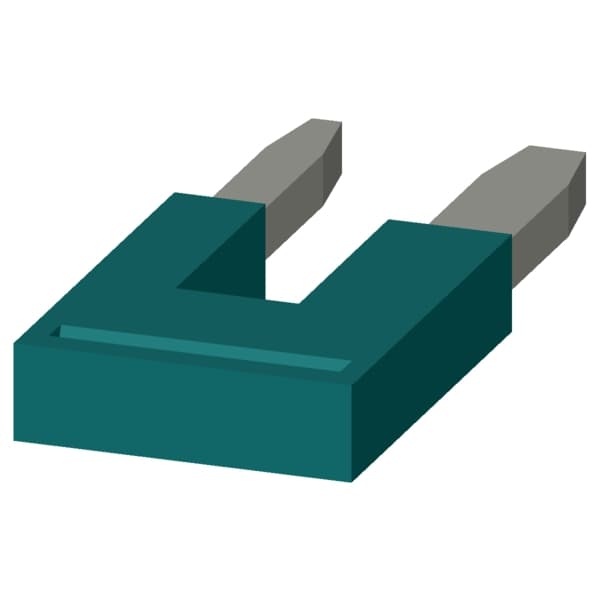 Reducing comb to connect spring-loaded terminals 2.5 mm² or 4 mm² - Image 2