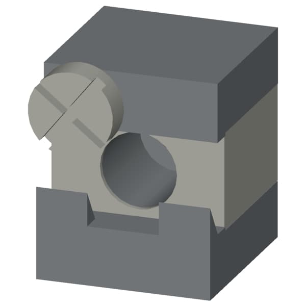 Support br. with ret. screw - Image 3