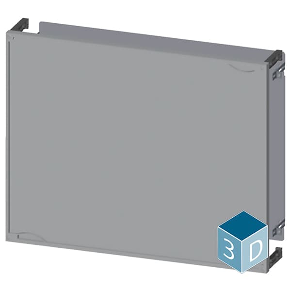 ALPHA 400/630/1250 DIN assembly kit mounting plate section cover closed H = 600 mm - Image 3