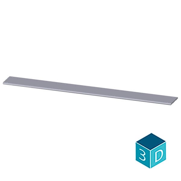 ALPHA 630 DIN side panels for cabinet depth 250 mm and 320 mm 2 units (1x right - Image 3