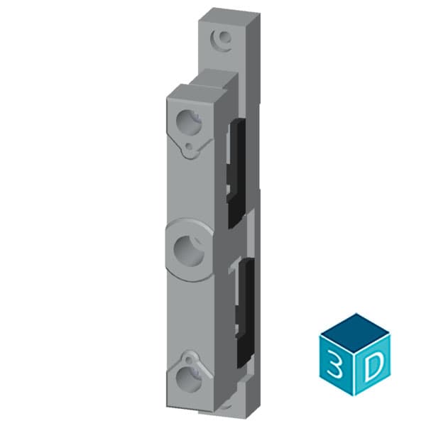 ALPHA 400/630/1250 DIN busbar support 2-pole - Image 3