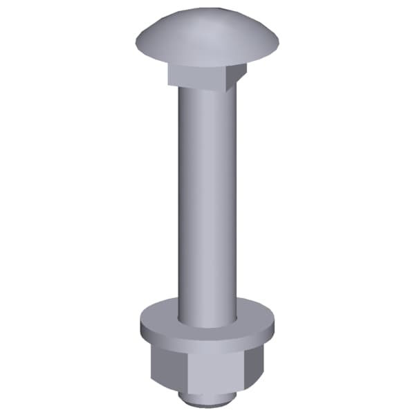 Screw set truss-head screw M10 x 65 - Image 2