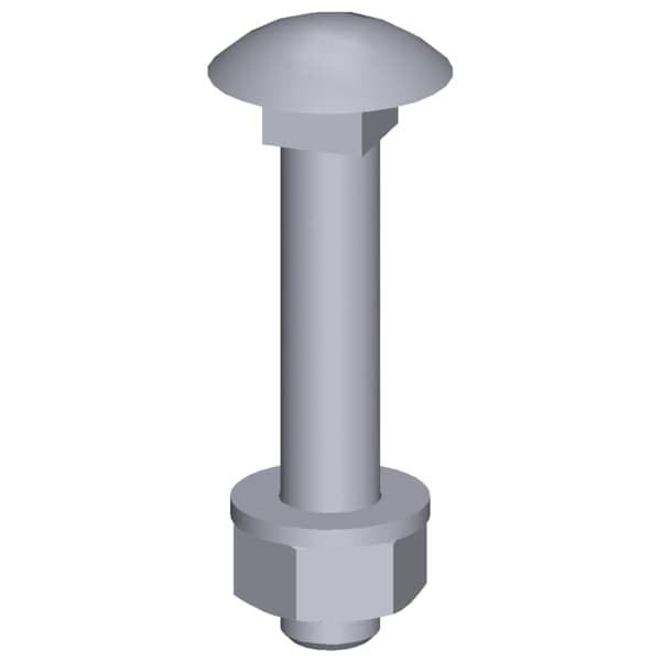 Screw set truss-head screw M10 x 60 - Image 2