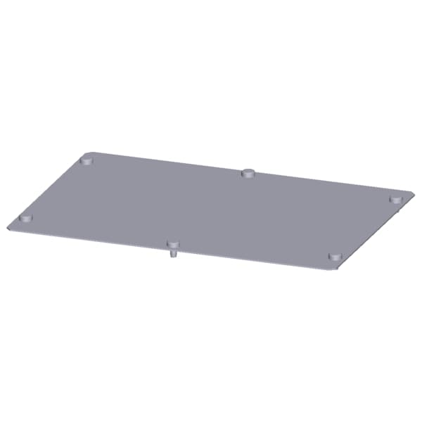 Aluminum insert 3 mm D: 400 mm W: 400 mm - Image 2