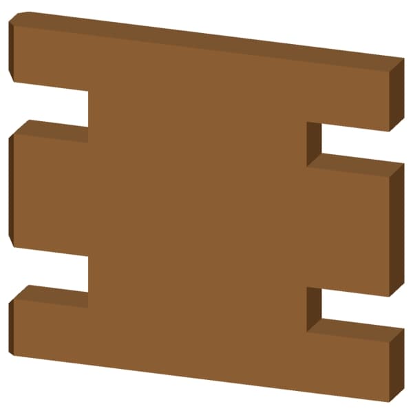 connecting lug 80x10 mm - Image 2