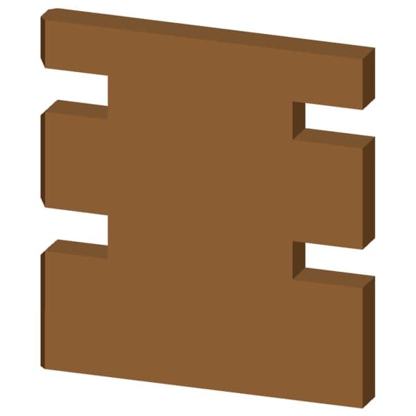 connecting lug 100x10 mm - Image 2