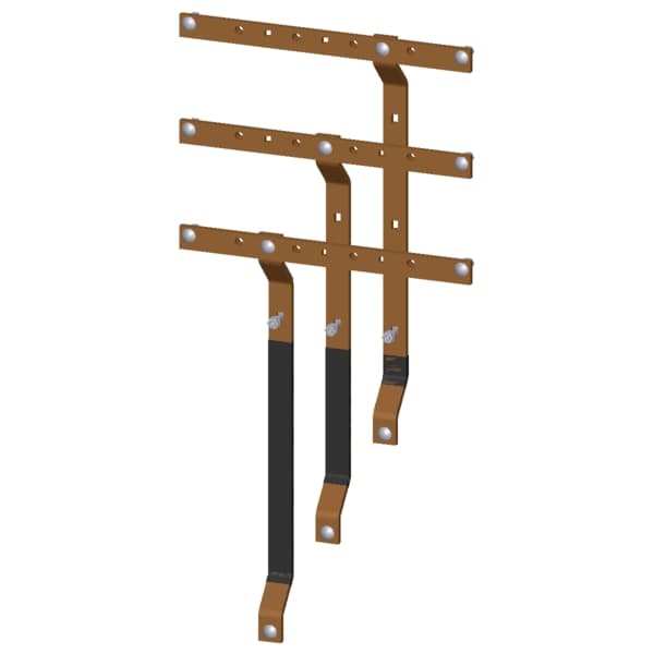 Second device level NH00 busbar set 40 x 10 mm - Image 2