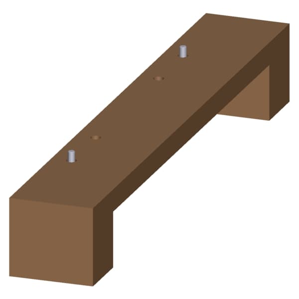 Transport plank D: 600 mm - Image 2