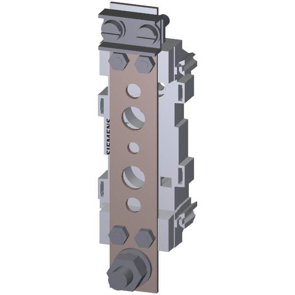 Neutral terminal base plastic Sz. 00 160A 690V - Image 3
