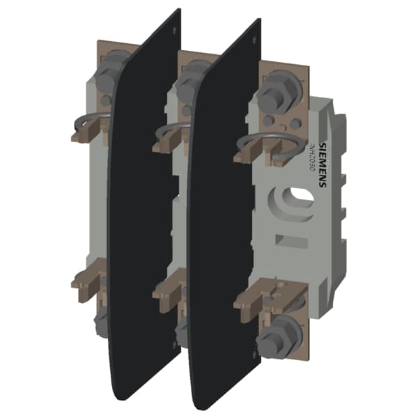 HRC fuse base plastic Sz. 00 3-pole 160A 690V flat terminal - Image 3