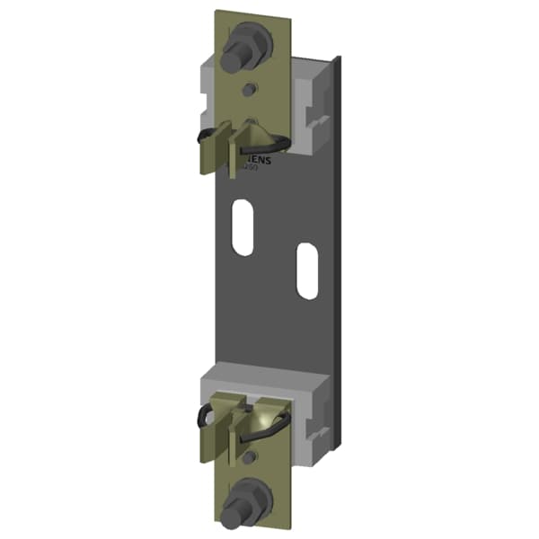 HRC fuse base ceramic Sz. 1L 1-pole 250A 1500V flat terminal - Image 3