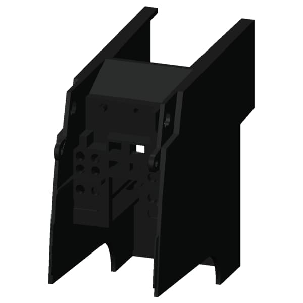 HRC Terminal cover for 1-pole HRC fuse base Sz. 00 universal - Image 3