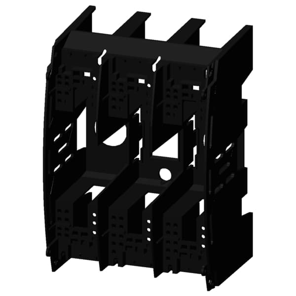 HRC Terminal cover for 3pole plastic HRC fuse base Sz. 00 plastic - Image 3