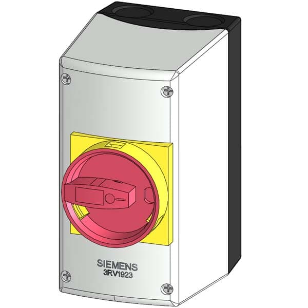 molded-plastic enclosure for surface mounting with EMERGENCY OFF rotary operating mechanism 54 mm - Image 3