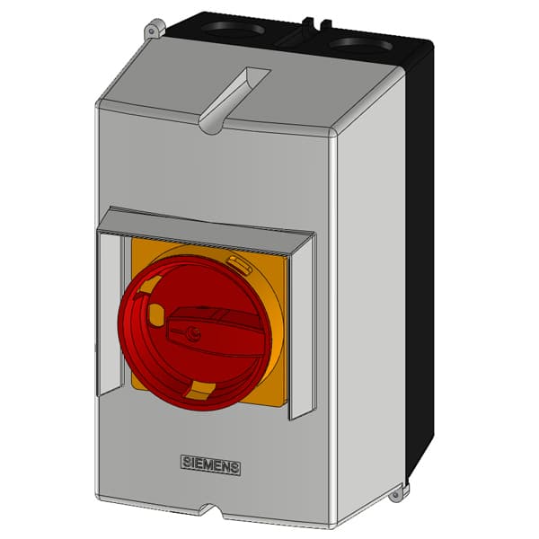 Cast aluminum surface mounting enclosure Degree of protection IP65 72 mm installation width - Image 3