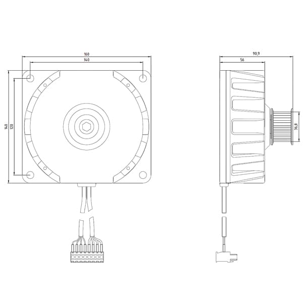 SIDOOR MED280 Direct operating mechanism - Image 2