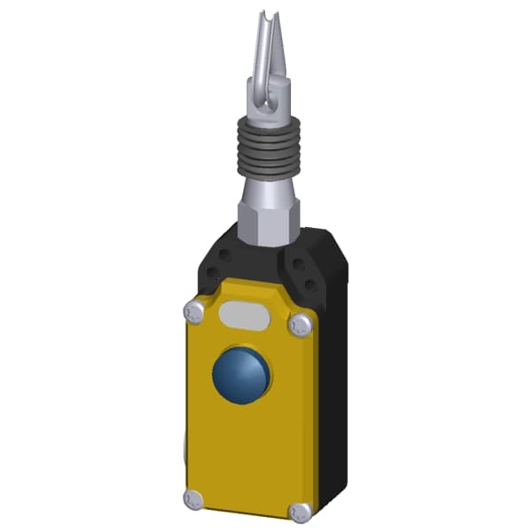 SIRIUS cable-operated switch metal enclosure with yellow cover 2 x M20 x 1.5; 1 NO+2 NC - Image 4