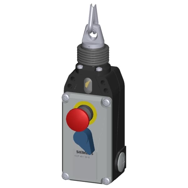 Cable-operated switch with emergency stop Metal housing IP67 - Image 4