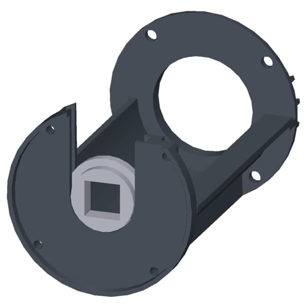 Shaft support for door-coupling rotary operating mechanism for harsh conditions Size S00...S3 - Image 3