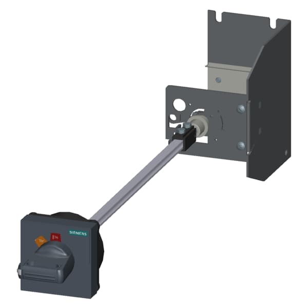 Door-coupling rotary operating mechanism for harsh conditions For circuit breaker Size S00/S0 Handle gray - Image 3