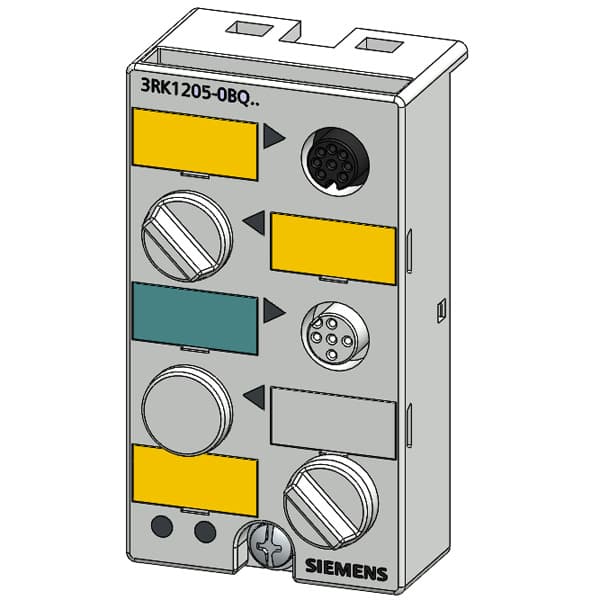 ASIsafe compact module K45F LS Type 2 (light sensor) for testing semiconductor output Sensor supply from AS-i Maximum current carrying capacity 200 mA Mounting plate 3RK1901-2EA00 or 3RK1901-2DA00 must be ordered separately - Image 3