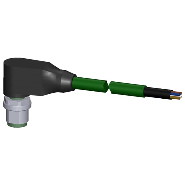 bus cable for PROFINET pre-assembled at one end 4-core - Image 3