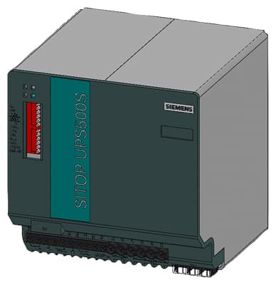 SITOP UPS500S maintenance-free uninterruptible power supply with USB interface basic device 5 kWs input: 24 V DC output: 24 V DC/15 A degree of protection IP20 - Image 3